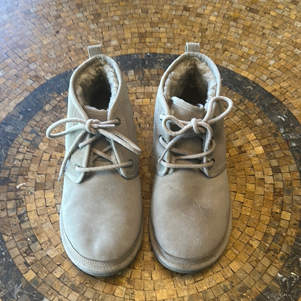 UGG Gray Classic Ankle Boots Men’s Size 9 Insulated